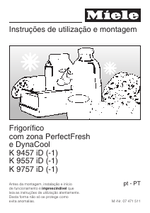 Manual Miele K 9557 iD Frigorífico