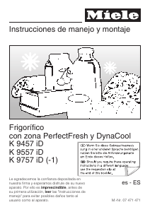 Manual de uso Miele K 9757 iD Refrigerador