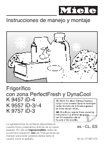 Manual de uso Miele K 9757 iD-3 Refrigerador