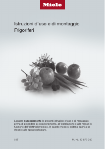 Manuale Miele KS 28463 D bb Frigorifero