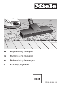 Bruksanvisning Miele Black Pearl Dammsugare