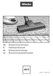 Brugsanvisning Miele Complete C3 Active Parquet Støvsuger