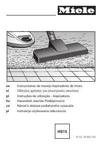 Használati útmutató Miele Complete C3 Allergy Porszívó