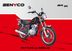 Instrukcja Benyco BR125 Motocykl