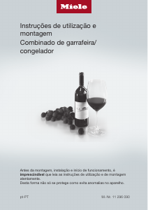 Manual Miele KWNS 28462 E ed/cs Cave de vinho