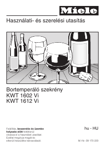 Használati útmutató Miele KWT 1611 Vi Borszekrény