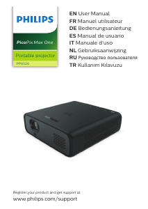 Руководство Philips PPX520 NeoPix Max One Проектор