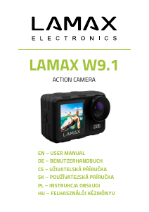 Bedienungsanleitung Lamax W9.1 Action-cam