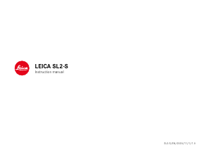 Manual Leica SL2-S Digital Camera