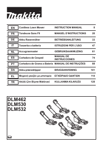 Mode d’emploi Makita DLM530Z Tondeuse à gazon