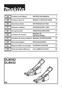 Manual Makita DLM432PT2 Corta-relvas