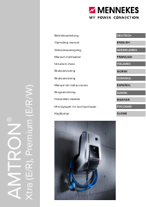 Manual Mennekes AMTRON Premium R Charging Station