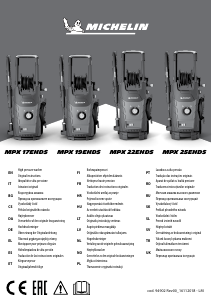 Instrukcja Michelin MPX 25EHDS Myjka ciśnieniowa
