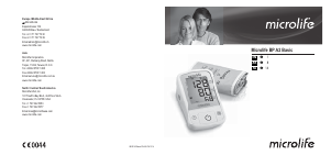 Manual Microlife BP A2 Basic Blood Pressure Monitor