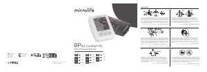 Manual Microlife BP B3 Comfort PC Medidor de pressão