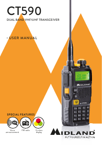 Manual Midland CT590 Walkie-talkie