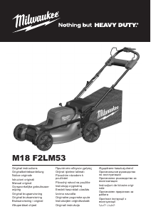 Bruksanvisning Milwaukee M18 F2LM53 Gräsklippare