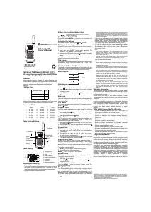 Manual Motorola Talkabout T42 Walkie-talkie