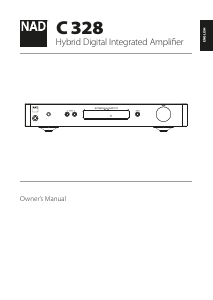 Manual NAD C 328 Amplifier