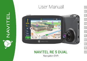 Посібник Navitel RE5 DUAL Автомобільна навігаційна система