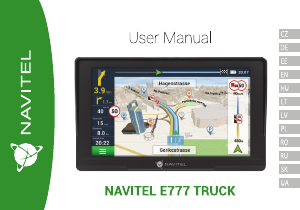 Manual Navitel E777 Truck Car Navigation