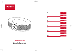 Manual Nebula D2140 Cosmos Projector