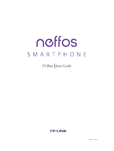 Handleiding Neffos C5 Max Mobiele telefoon