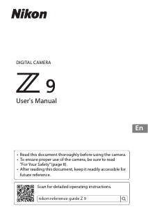 Handleiding Nikon Z9 Digitale camera