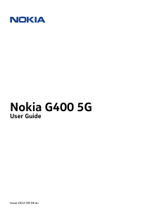 Manual Nokia G400 5G Mobile Phone