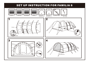 Manual Obelink Familia 6 Tent
