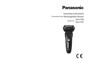 Manuale Panasonic ES-LT68 Rasoio elettrico