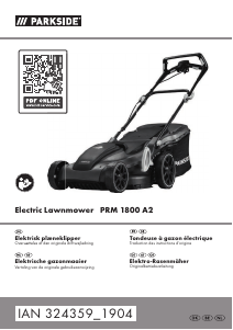 Bedienungsanleitung Parkside PRM 1800 A2 Rasenmäher