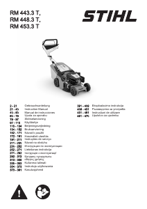 Instrukcja Stihl RM 443.3 T Kosiarka