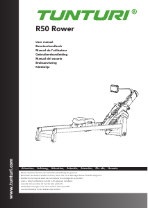 Manual Tunturi R50 Rowing Machine