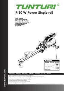 Manual Tunturi R80W Rowing Machine