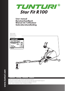 Manual Tunturi Star Fit R100 Rowing Machine