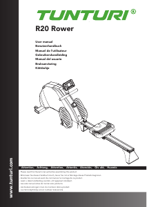 Manual Tunturi R20 Rowing Machine