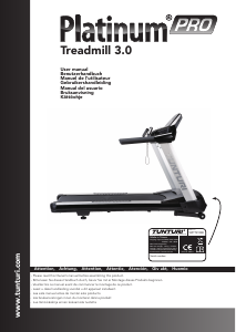 Manual Tunturi Platinum Pro 3.0 Treadmill