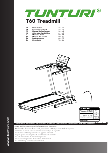 Manual Tunturi T60 Treadmill