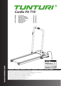 Manuale Tunturi Cardio Fit T10 Tapis roulant