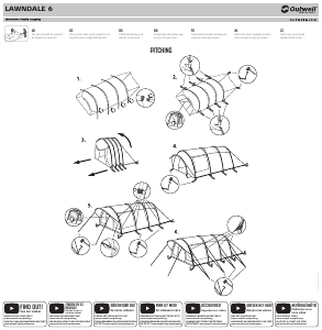 Mode d’emploi Outwell Lawndale 6 Tente