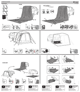 Handleiding Outwell Linnburg Air Rear Tent