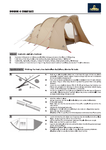 Mode d’emploi Nomad Dogon 4 Compact Tente