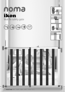 Manual de uso Noma Ikon Puerta del bebé