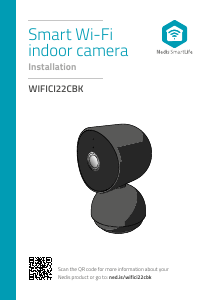 Návod Nedis WIFICI22CBK IP kamera