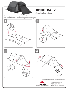 Hướng dẫn sử dụng MSR Tindheim 2 Lều