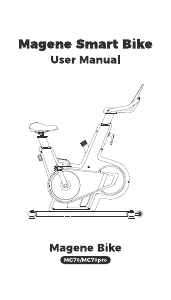 Handleiding Magene MG70pro Hometrainer