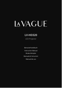 Manual La Vague LV-HD320 Projector