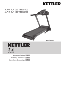 Manual Kettler Alpha Run 200 Treadmill