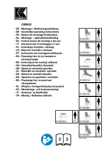 Bruksanvisning Kettler Cirrus Trädgårdsstol